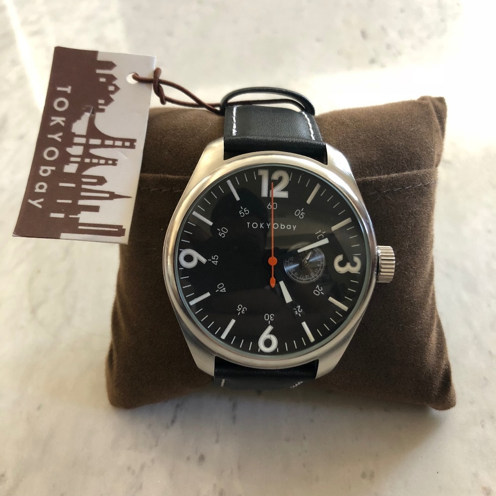 NEW TOKYObay TOKYO BAY Watch JAZZ Black